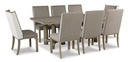 Ashley Dining Table Set with 8 Chairs D157