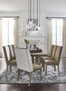 Ashley Dining Table Set with 8 Chairs D157