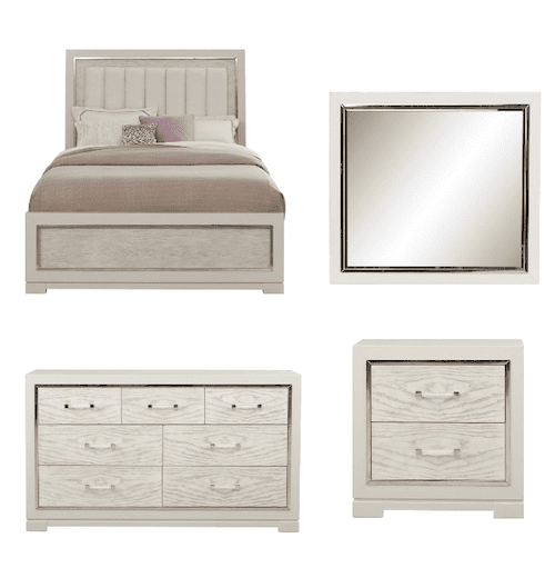 Pulaski King Bedroom set 4 Pcs B345