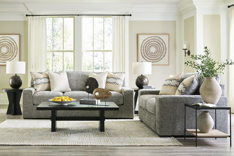 Ashley Sofa Set ( 1 sofa + 2 Loveseat ) S1380