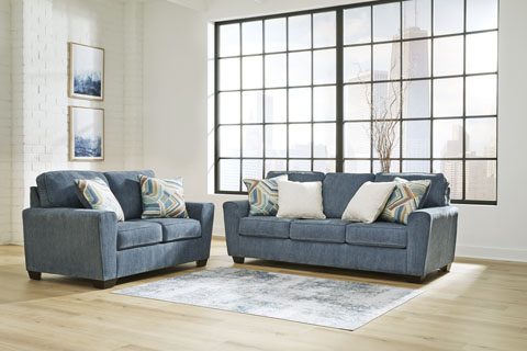 Ashley Sofa Set (1 Sofa & 2 Loveseat) S1404