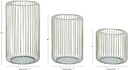 Candle Holder (3 PCS) A270 UMA Home Décor