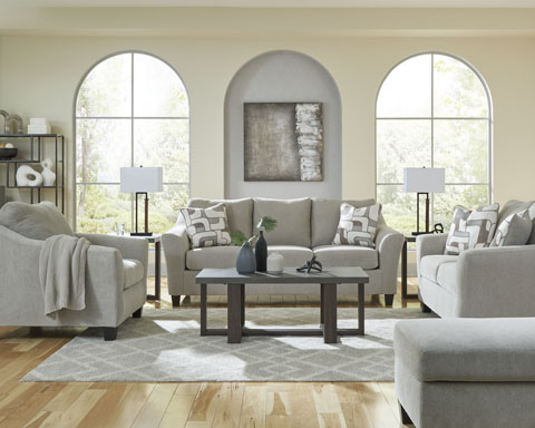 Ashley Sofa Set (1 Sofa + 2 Loveseat) S1477
