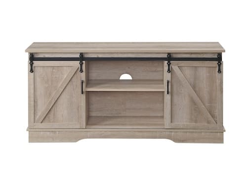 ACME TV Stand 58"L x 16"W x 28"H Oak W148
