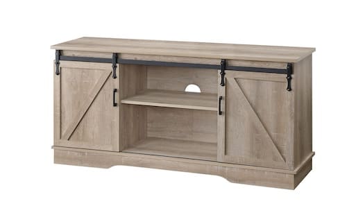 ACME TV Stand 58"L x 16"W x 28"H Oak W148