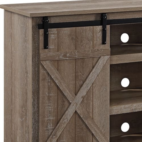 ACME TV Stand 54"L x 16"W x 32"H Oak W150