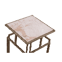 Bassett Mirror Accent Table (Audrey) T429