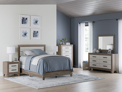 Ashley Full Bedroom Set 3 Pcs B455