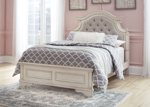 Ashley Realyn Bedroom Set Full UPH PANEL 3 Pcs