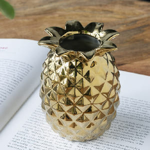 Pineapple Vase Evergreen A428-1743