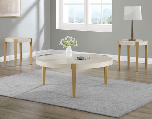 Steve Silver Cocktail Table Set (1Cockatil Table + 2 End Table) T399