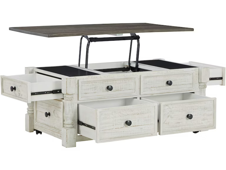 Ashley Cocktail Table Set ( 1 Cocktail Table &amp; 2 End Table ) T377