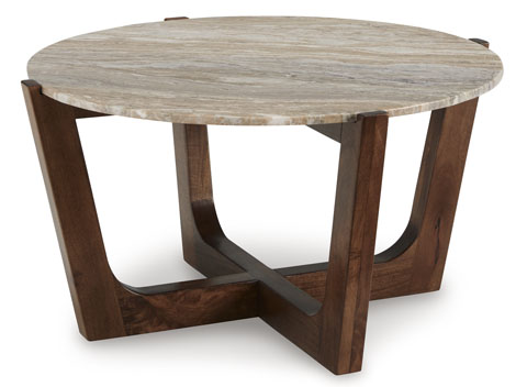 Ashley Cocktail Table Set (1Coctail Table + 2 End Table) T437