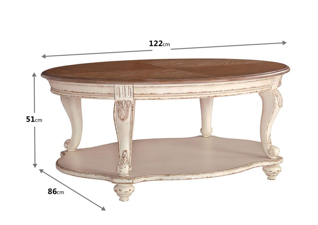 طقم طاولات شاي آشلي 1 طاولة شاي و 2 طاولة جانبية T178