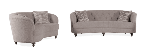 Magnussen Sofa Set Smoke (1 Sofa &amp; 2 Loveseat) S1354