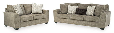 Ashley Sofa Set (1 Sofa &amp; 2 Loveseat) S1169