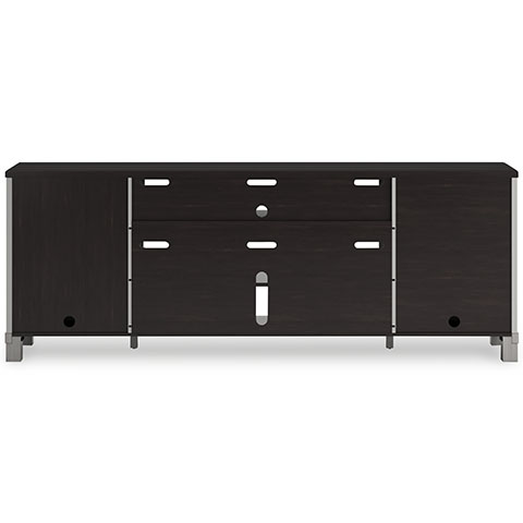 Ashley XL TV STAND W/ FIREPLEACE OPTION W136