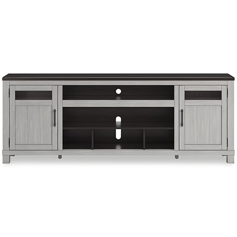 Ashley XL TV STAND W/ FIREPLEACE OPTION W136