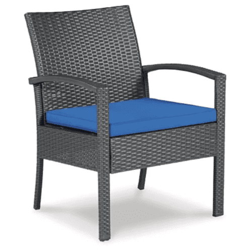 Outdoor Set Love/Chairs/Table Set (4/CN) Ashley O3-080