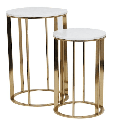 UMA HOME DÉCOR Accent Table Set 2 Pcs A578-72633