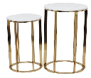 UMA HOME DÉCOR Accent Table Set 2 Pcs A578-72633