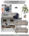 Urban Chic Sofa Set 1 Sofa and 2 Loveseat S1265