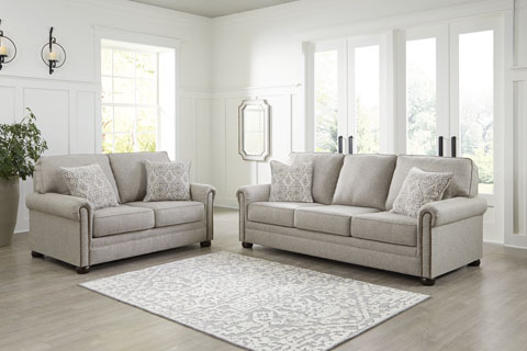 Ashley Sofa Set (1 Sofa + 2 Loveseat) S1369