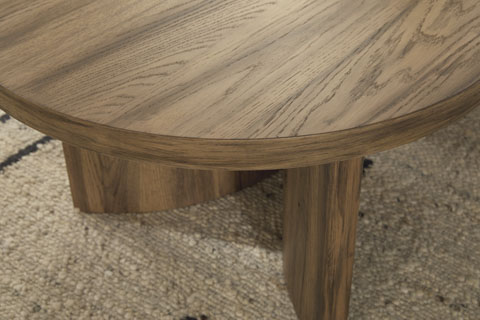 Ashley Cocktail Table Set (1 Cocktail Table + 2 End Table) T406