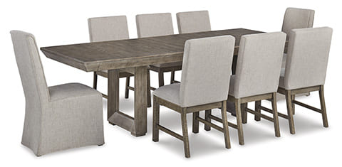 Grace Dining Table Set w/8 Chairs D205