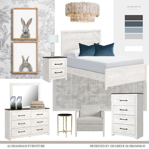 Ashley Full Bedroom Set 3 pcs B393