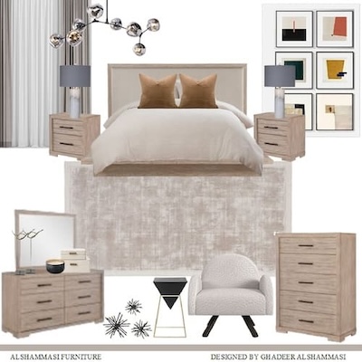 Legacy King Bedroom set 5 Pcs B330