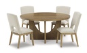 Ashley Dining Table Set 4 Chairs D184
