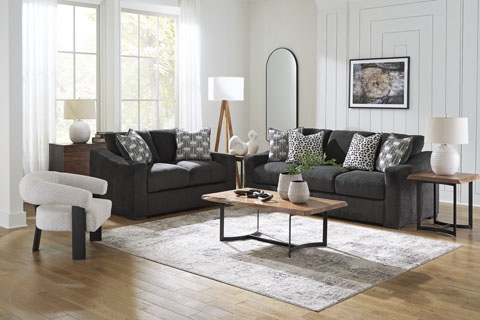 Ashley Sofa Set (1 Sofa &amp; 2 Loveseat) S1394