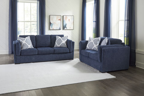 Ashley Sofa Set (1 Sofa + 2 Loveseat) S1433