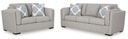 Ashley Sofa Set ( 1 Sofa + 2 Loveseat ) S1434