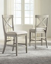 Ashley Dining Table Set with 6 Side Chairs D147