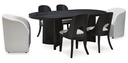 Ashley Dining Table Set w/ 6 Chairs D210