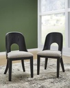 Ashley Dining Table Set w/ 6 Chairs D210