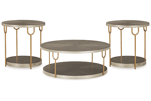 Ashley Cocktail Table Set 1 Cocktail Table &amp; 2 End Table T298