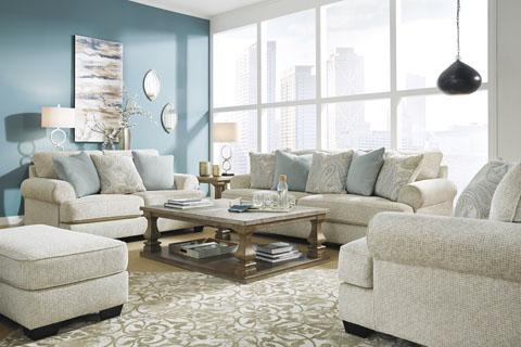 Ashley Sofa Set 1 Sofa and 2 Loveseat S1118