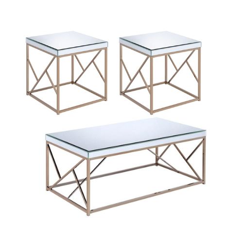 Steve Silver Tea Table Set 1Coctail Table and 2 End Table  T341