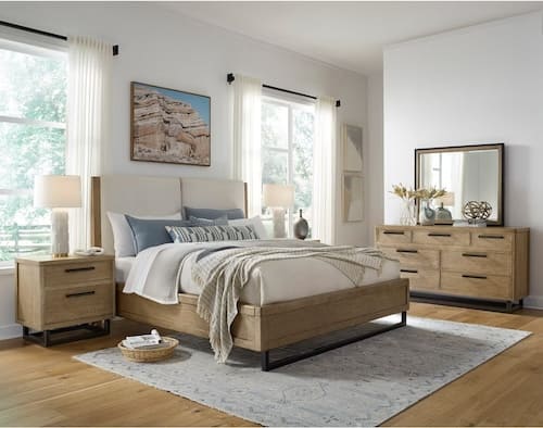 King UPH Bedroom set D&amp;G 5 Pcs B331 