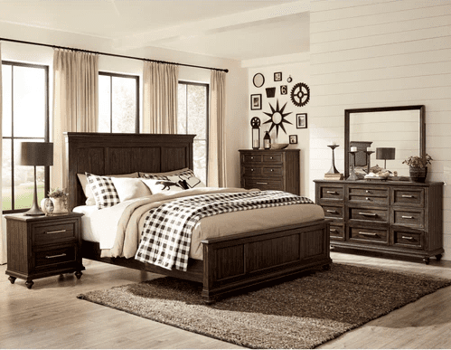 Home Elegance King Bedroom Set Panel 5 Pcs B318