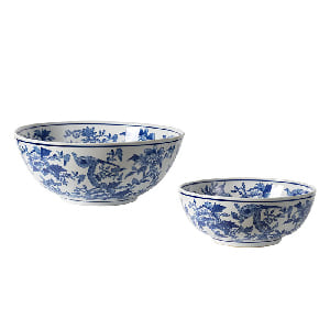 Decorative Ceramic Bowls A430 Set 2pcs