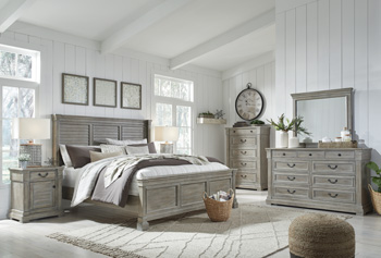 Ashley Panel Bedroom Set King 4 Pcs B390