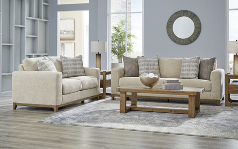 Ashley Sofa Set ( 1 Sofa &amp; 2 Loveseats ) S1367