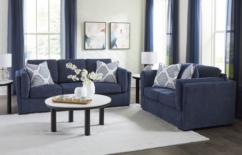 Ashley Sofa Set (1 Sofa + 2 Loveseat) S1433