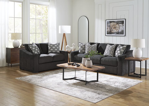 Ashley Sofa Set (1 Sofa &amp; 2 Loveseat) S1394