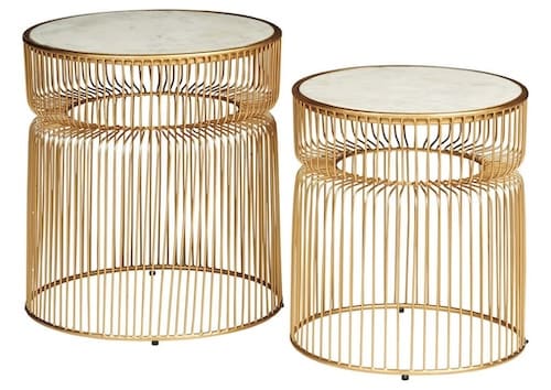 [A4000250] طقم طاولات شاي آشلي T263-50