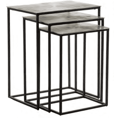 [27981] طقم طاولات آكسنت 3  قطع  A555-27981